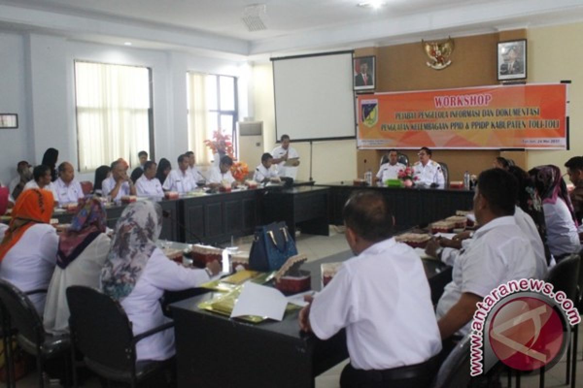 Humas Sulteng Gelar Workshop PPID di Tolitoli