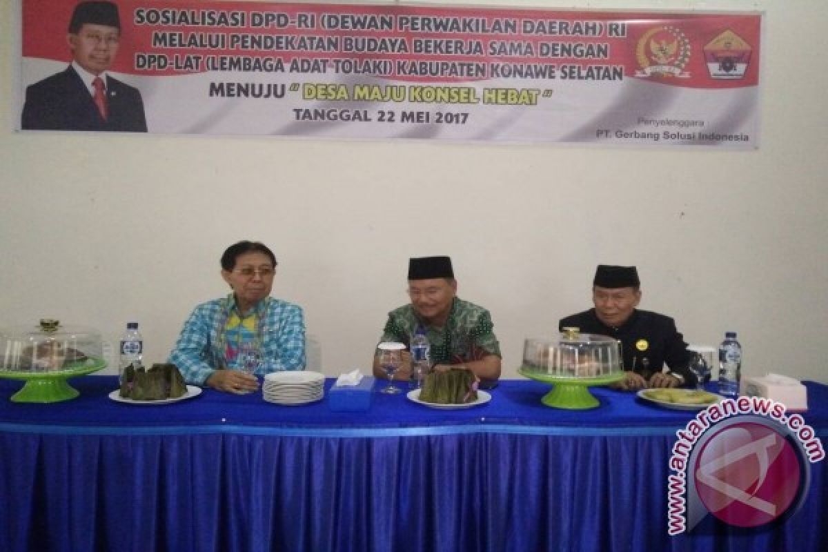 DPD Sosialisasi Melalui Pendekatan Budaya 