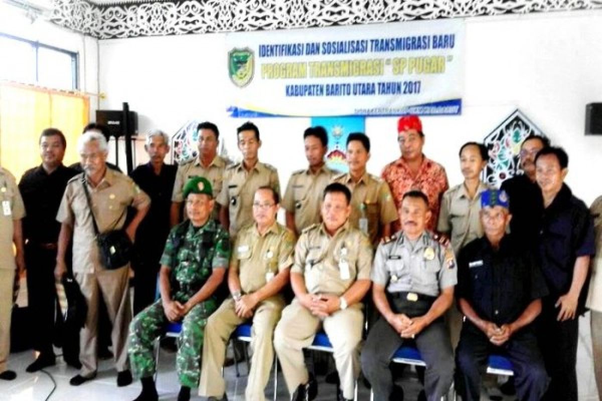 Pemkab Barito Utara Sosialisasi Lokasi Transmigrasi Kecamatan Teweh Baru 