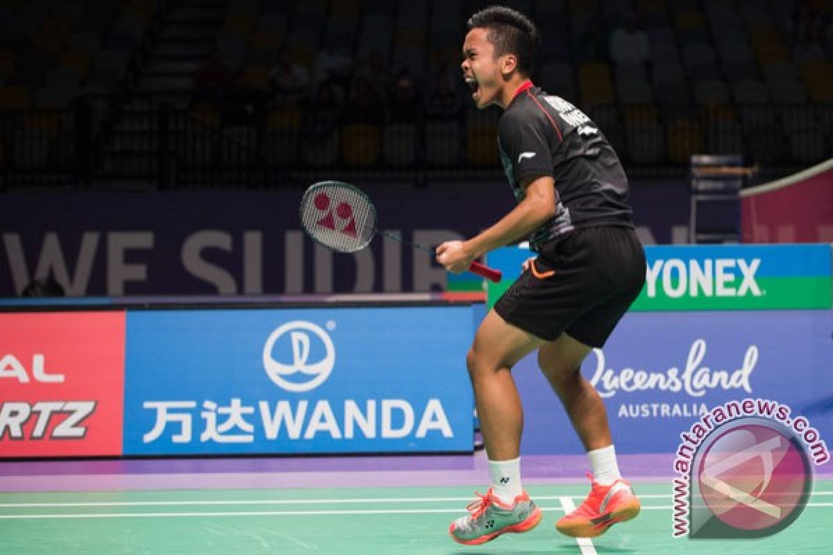 Ginting tumbangkan Chen Long lagi untuk raih tiket semifinal