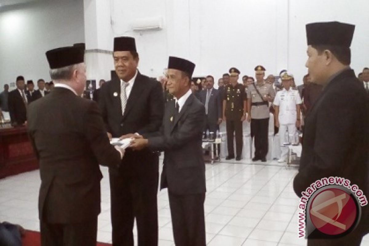 Serah terima jabatan bupati Sangihe