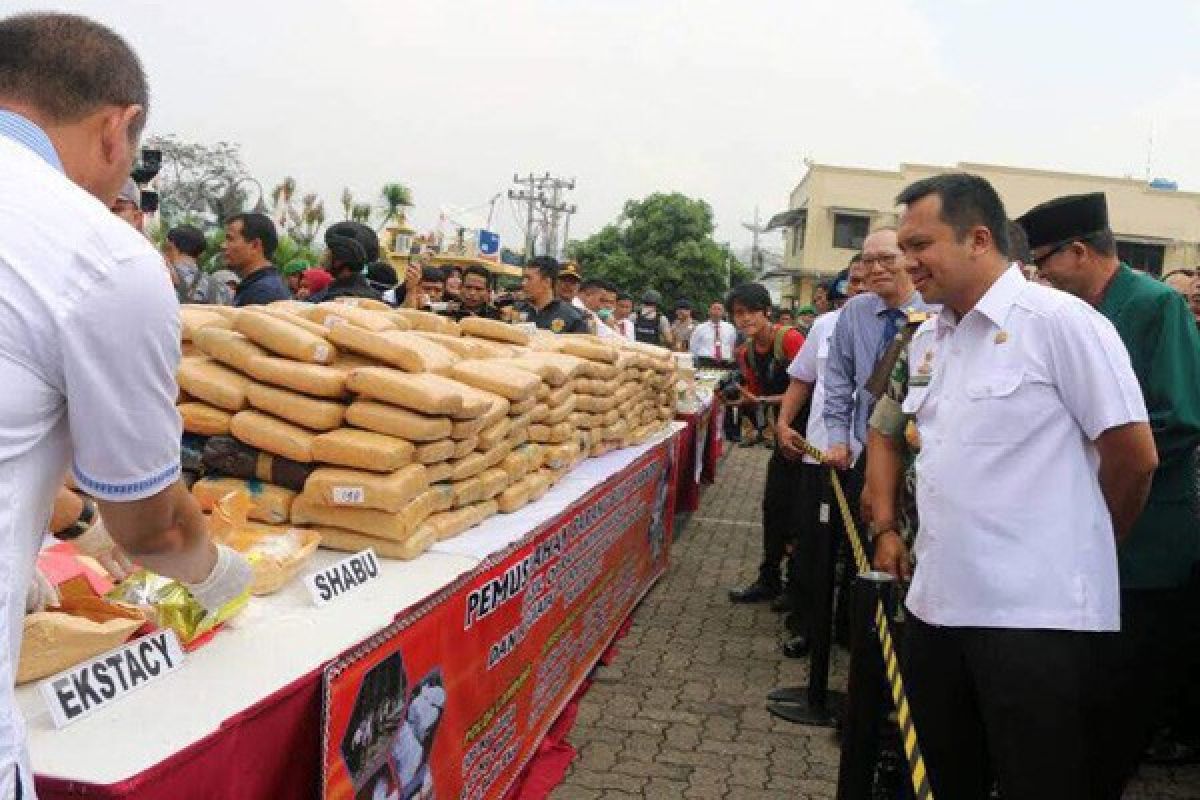 Pemprov Lampung Dukung TNI-Polri Jaga Kamtibmas  