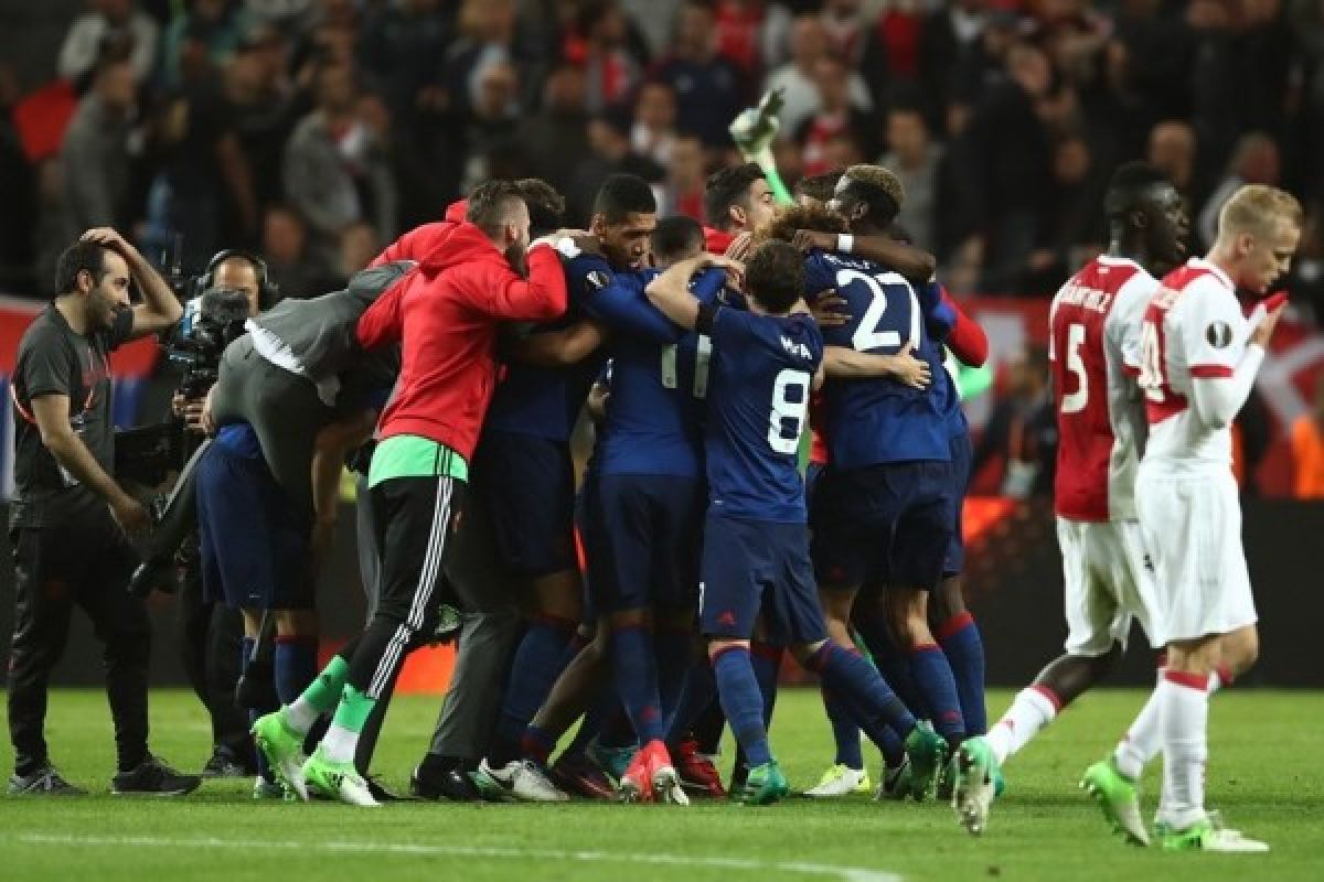 Manchester United juara Liga Europa, Inggris kirim lima wakil ke Liga Champions
