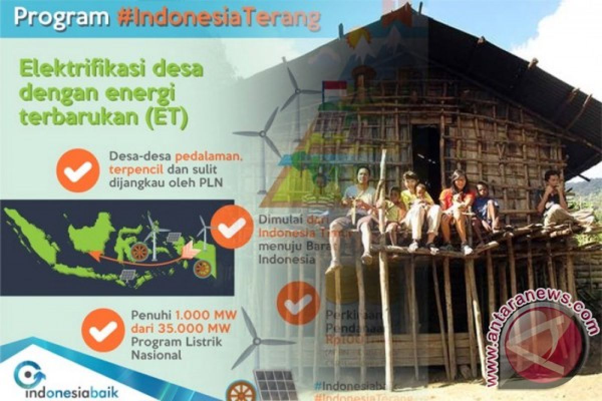 65 Desa dapat Program Indonesia Terang