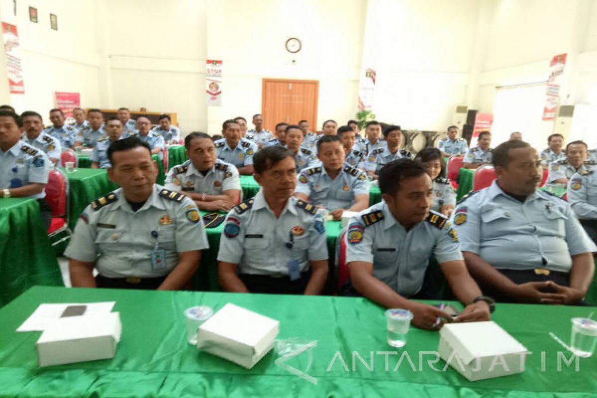 Puluhan Petugas Lapas Jatim Ikuti Pelatihan Intelijen