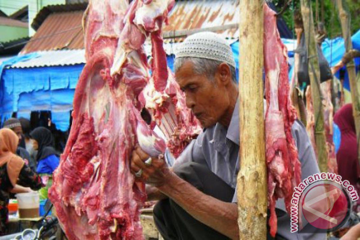 Harga Daging di Pasaman Barat Rp130.000/Kg