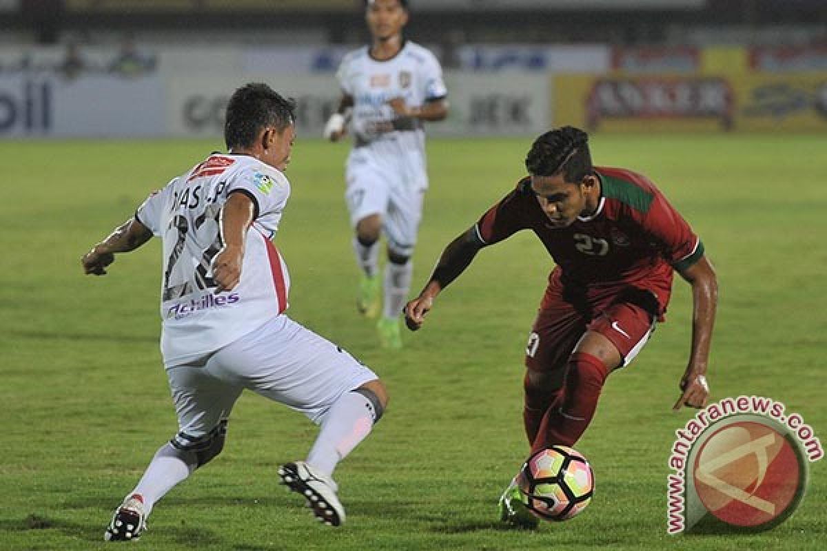 Timnas Indonesia U-22 Kalah Lawan Bali United 