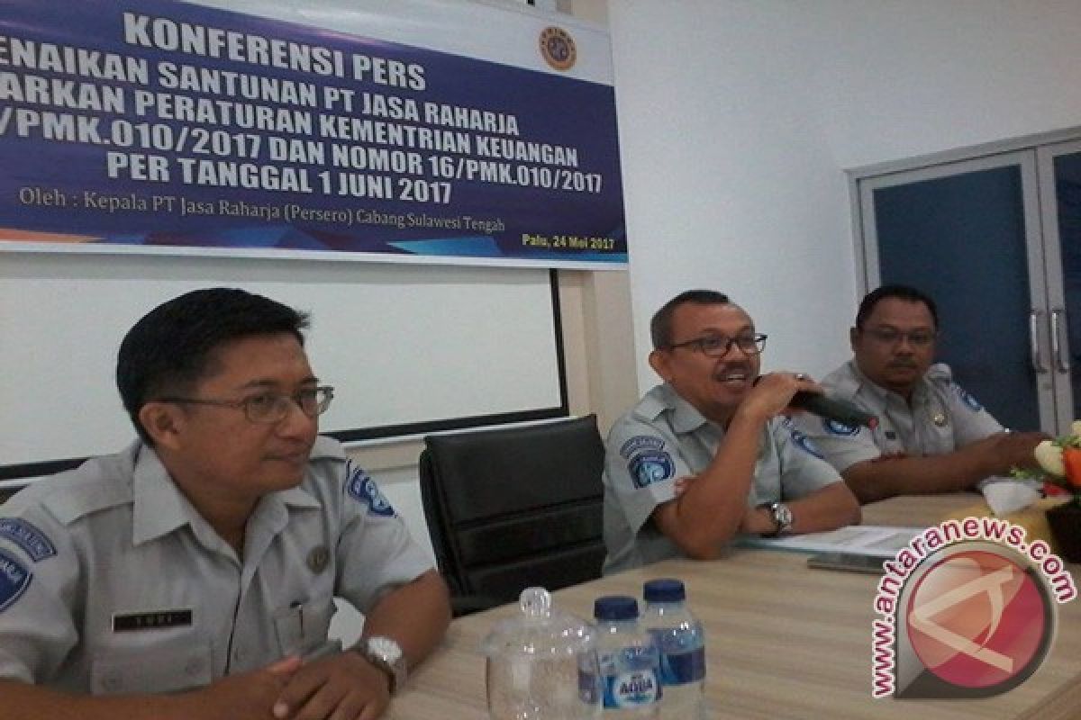 Santunan Jasa Raharja naik 100 persen, premi tetap