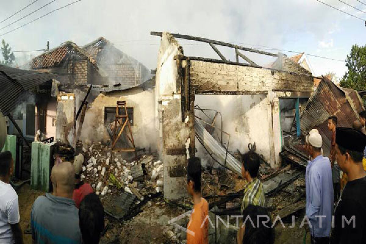 Tiga Bangunan di Pamekasan Ludes Terbakar