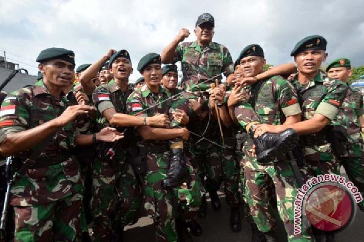 Satgas Pamtas Darat RI-PNG Temukan Lima Patok