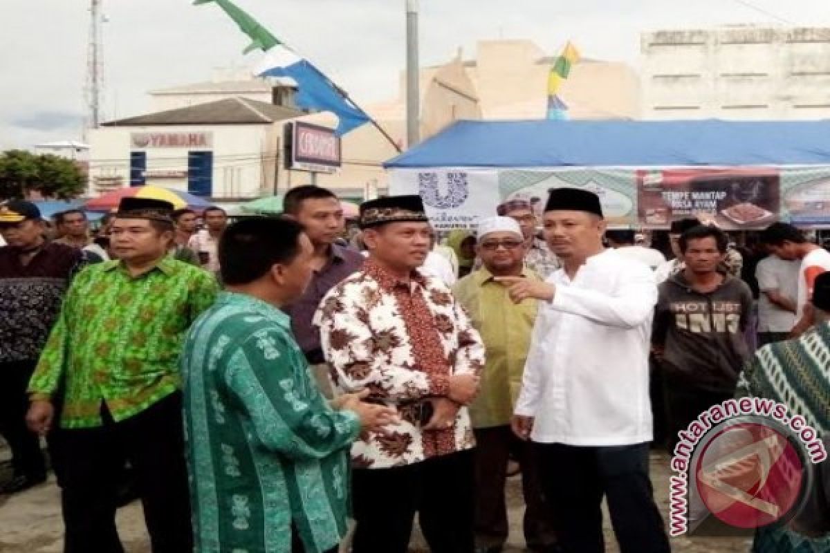 Mantap! Dapat Bantuan dari APBN-P, Pemkab Barsel siap Tata Plaza Beringin Buntok 