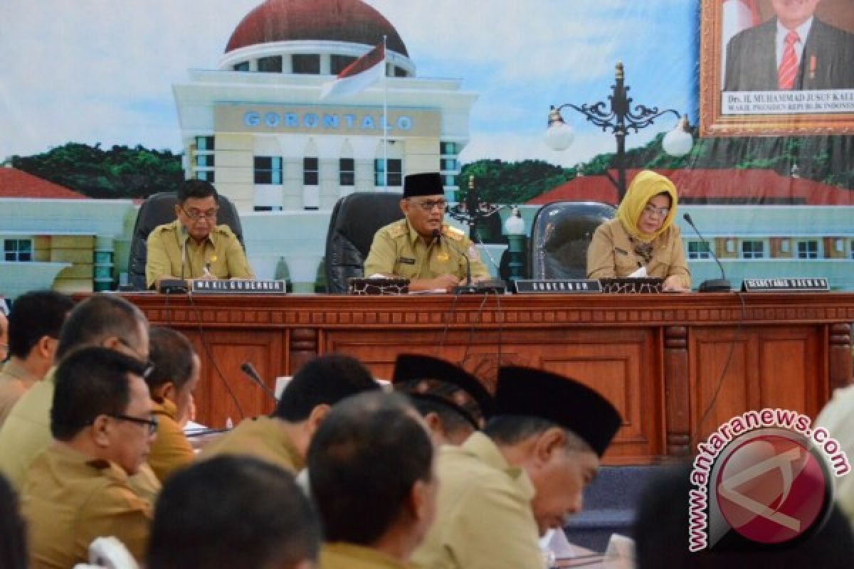 Pemprov Gorontalo Pacu Penyusunan RPJMD 2017-2022