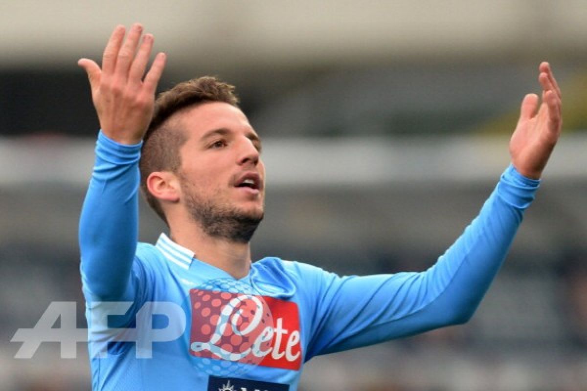 Dries Mertens pencetak gol terbanyak Liga Italia