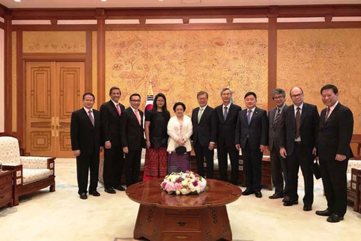 Megawati dan lawatan ke Korea Selatan