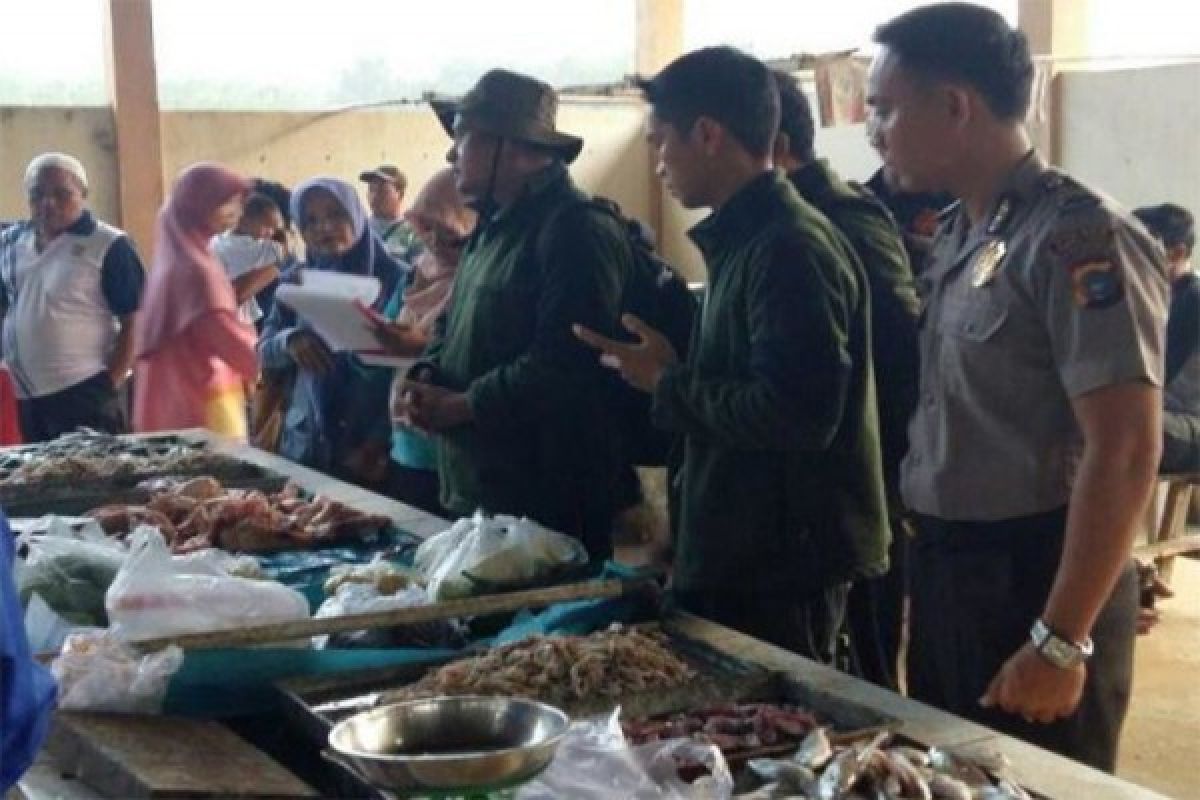 Polres Bangka Tengah waspadai penimbunan bahan pangan