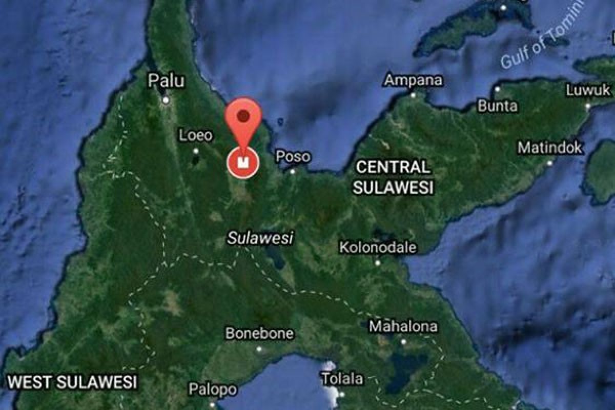Gempa Poso Dirasakan Hingga Gorontalo