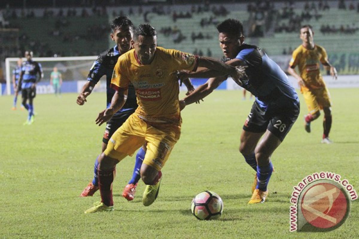 Sriwijaya FC minus Beto lawan Arema