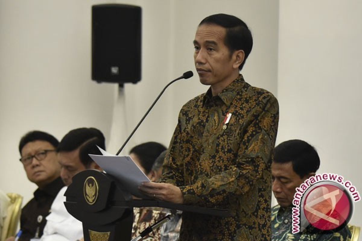 Jokowi mengaku masih godok nama-nama cawapresnya 2019