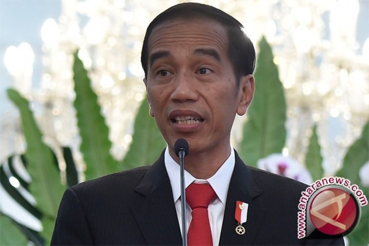 Presiden Terima Para Perwira TNI dan Polri