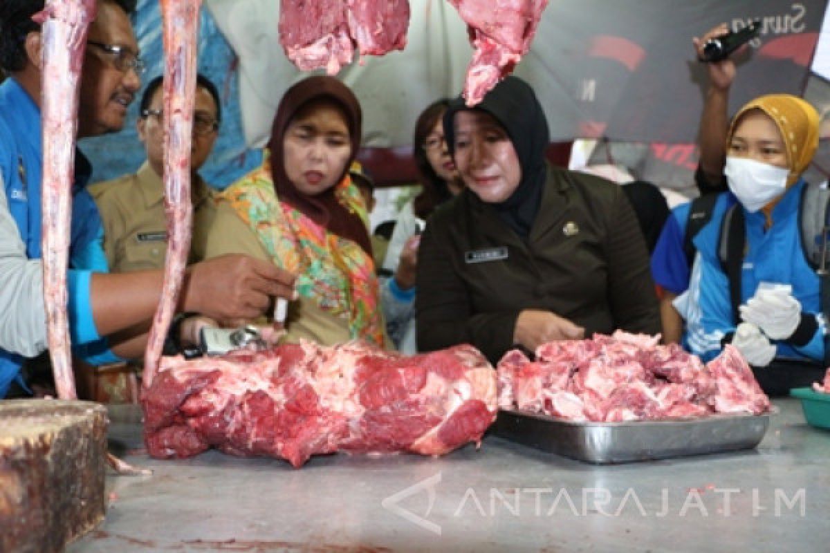 Wali Kota Probolinggo Inspeksi Kualitas Daging Sapi