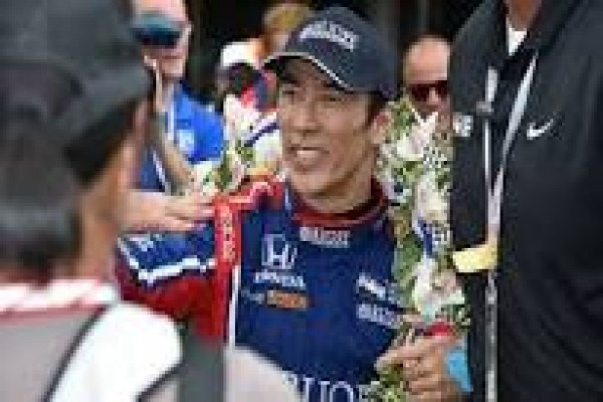  Sato pebalap Jepang pertama menangi indy 500