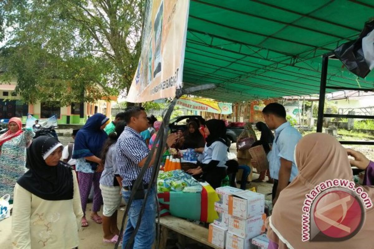 Satgas Pangan Kepulauan Babel Gelar Operasi Pasar Murah di Bangka Tengah