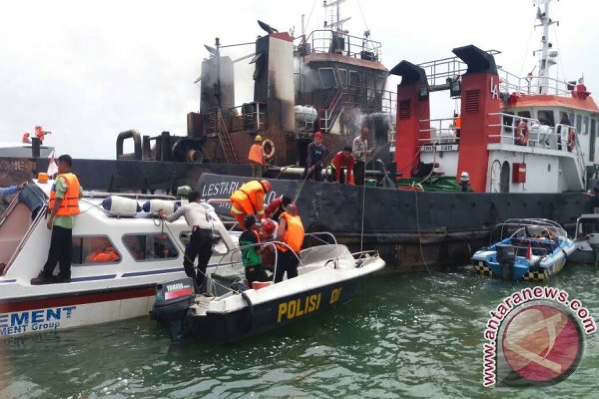 Tagbout Alpine Marine Terbakar Di Perairan Sewangi 