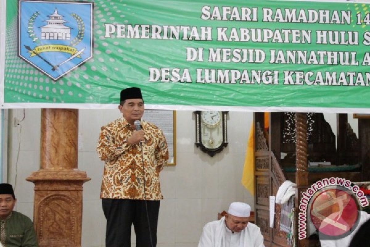 Pemkab HSS Agendakan 15 Titik Safari Ramadhan 1438 H