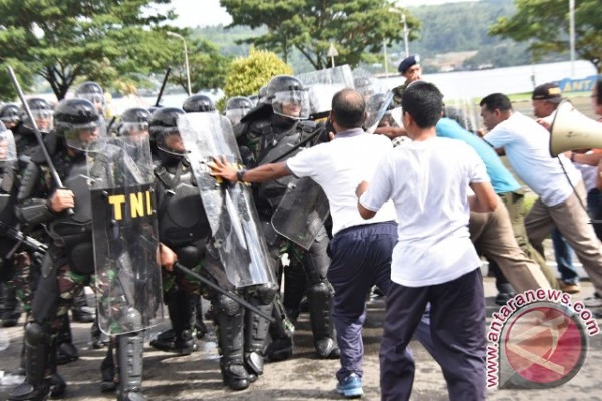 Lantamal IX/Ambon Gelar Simulasi Peran Tempur