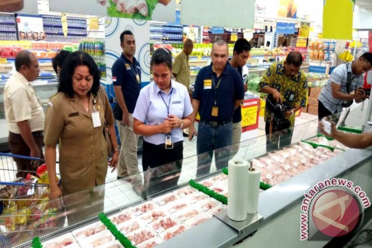 Ditkrimsus-Disperindag Maluku Lakukan Sidak Pasar