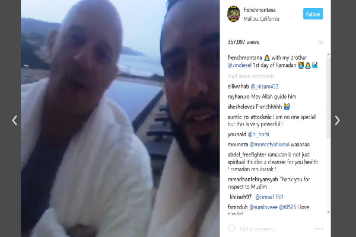 Vin Diesel Ikut Puasa Ramadan?