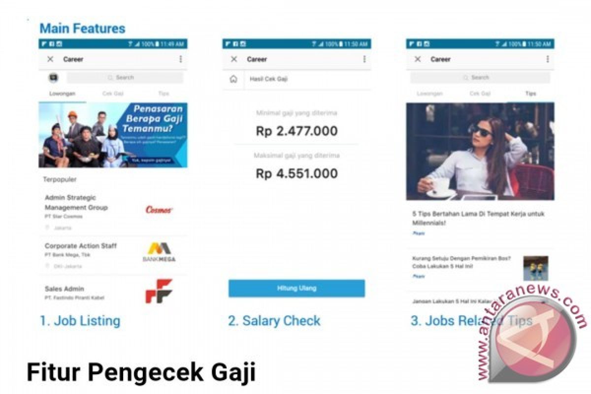 BBM hadirkan fitur lowongan kerja