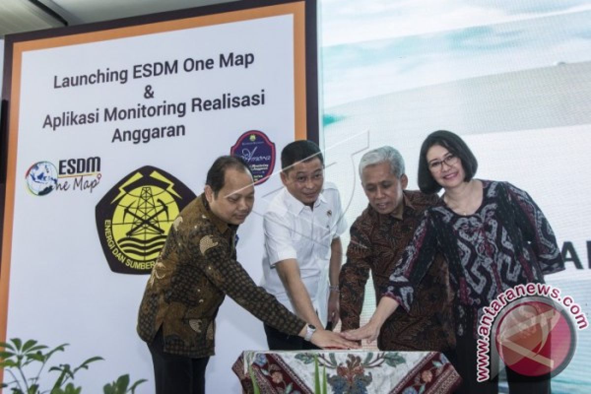 Peluncuran ESDM One Map dan AMORA