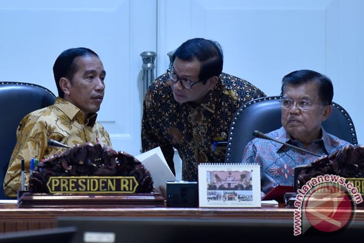 Presiden kumpulkan menteri bahas draf visi Indonesia