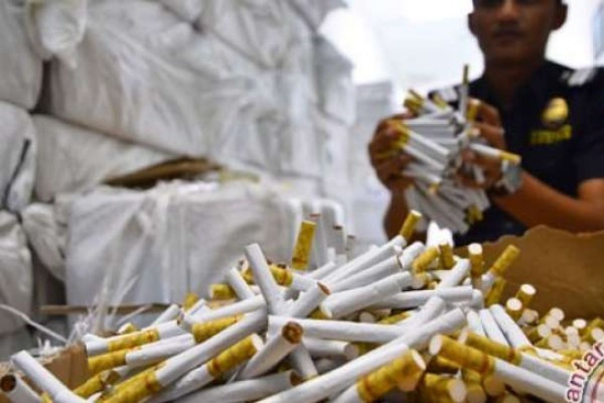 BC Bengkalis Giatkan Razia Peredaran Rokok Tanpa Cukai