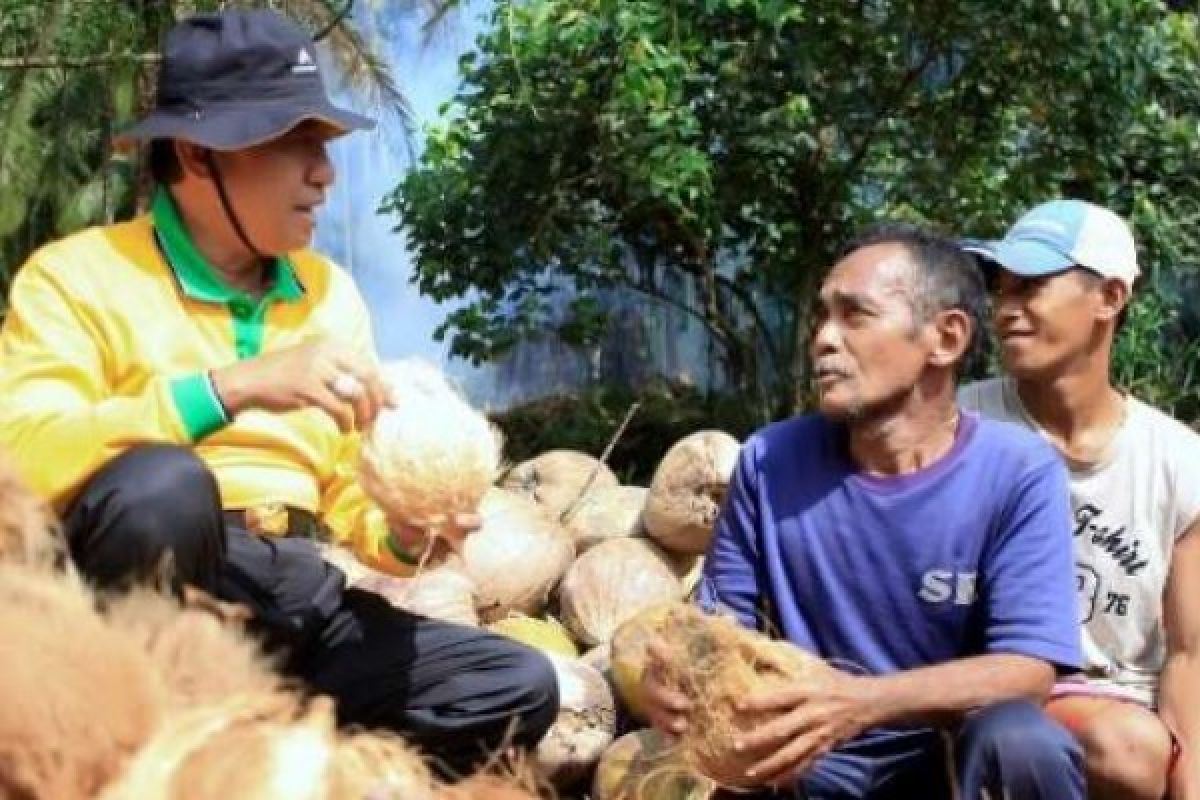 Bupati Inhil Harapkan Akademisi UNRI Lakukan Riset Industri Kelapa Rumahan