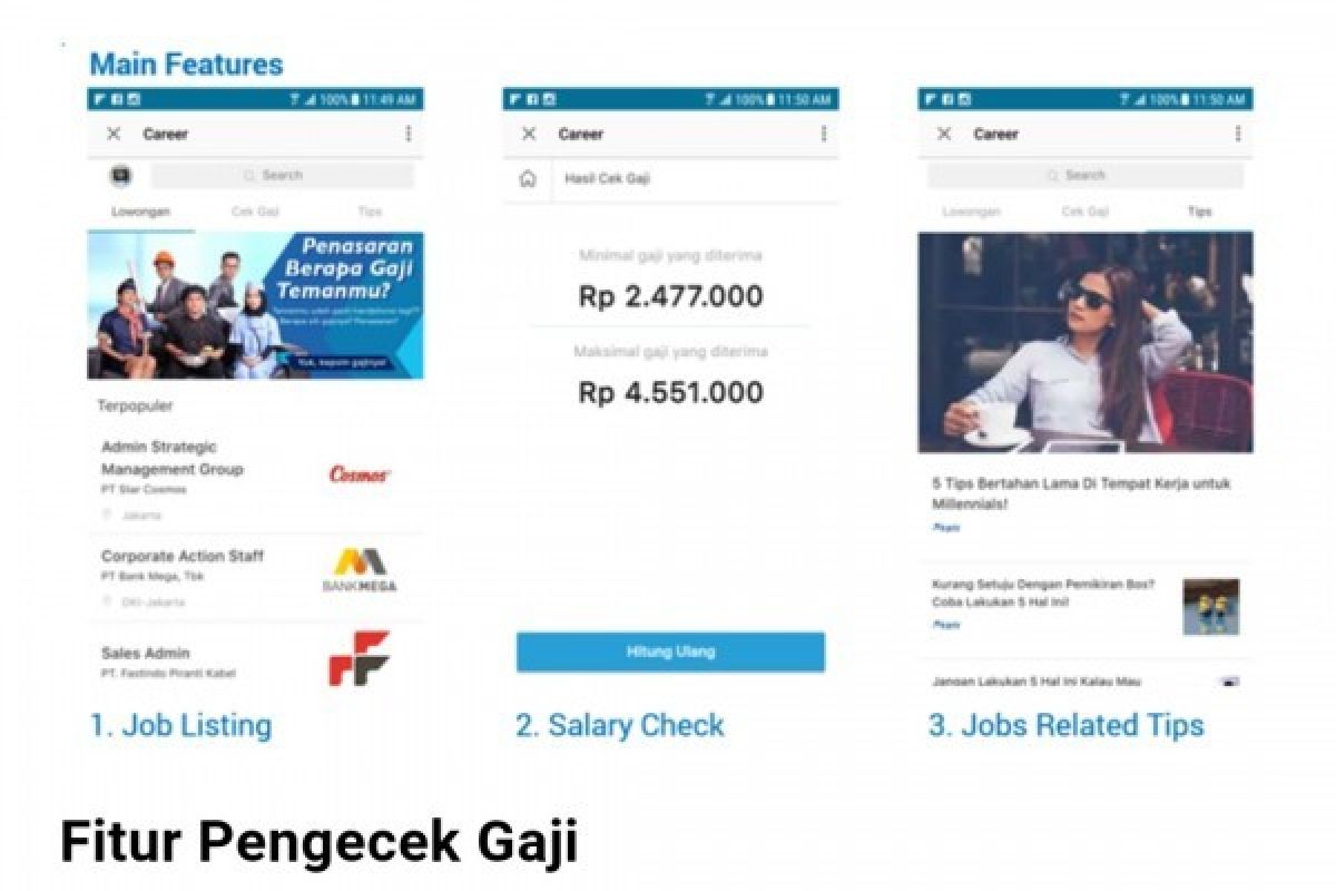 Keren! BBM Luncurkan Fitur Lowongan Kerja Gandeng Karir.Com