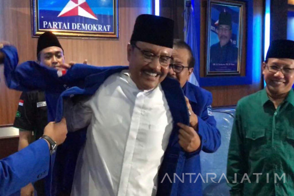 PKB Antarkan Gus Ipul Daftar Cagub ke Demokrat