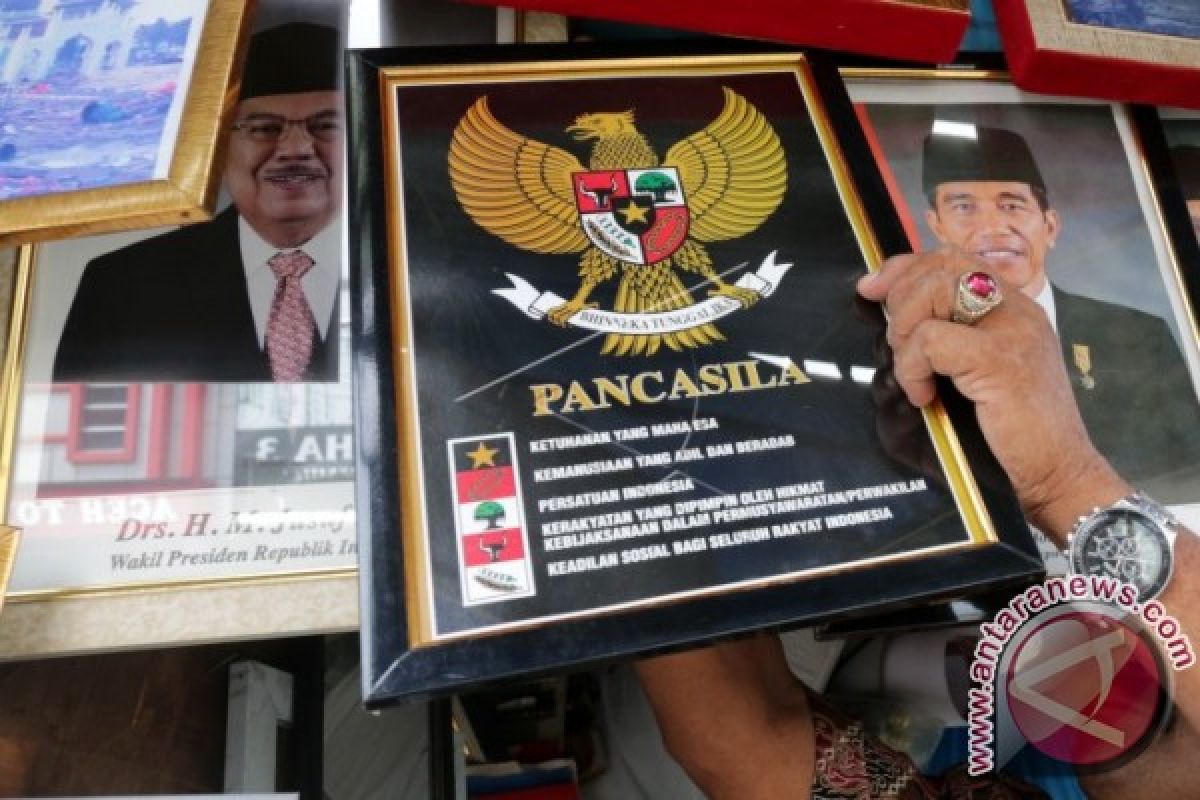 Presiden Joko Widodo Mengajak Komponen Bangsa Menjaga Pancasila