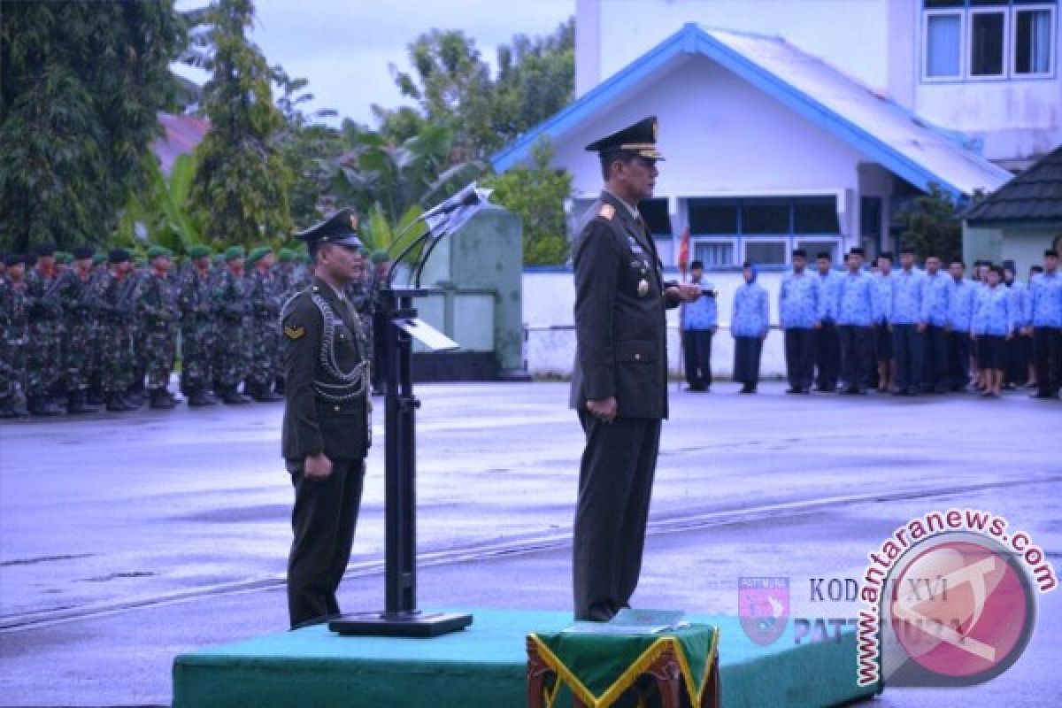 Pangdam Pattimura Pimpin Upacara Hari Lahir Pancasila