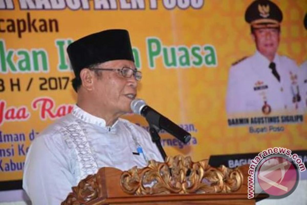 Wabup Poso serahkan bantuan kepada mustahiq