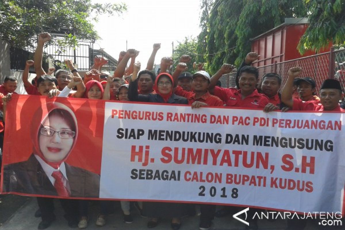 8 PAC  PDIP Dukung Sumiyatun Cabup Kudus