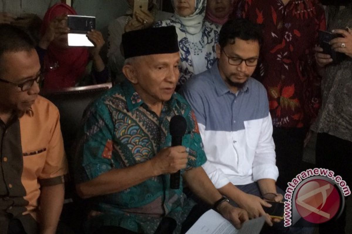 Amien Rais Akan Datangi KPK Jelaskan Soal Rp600 juta