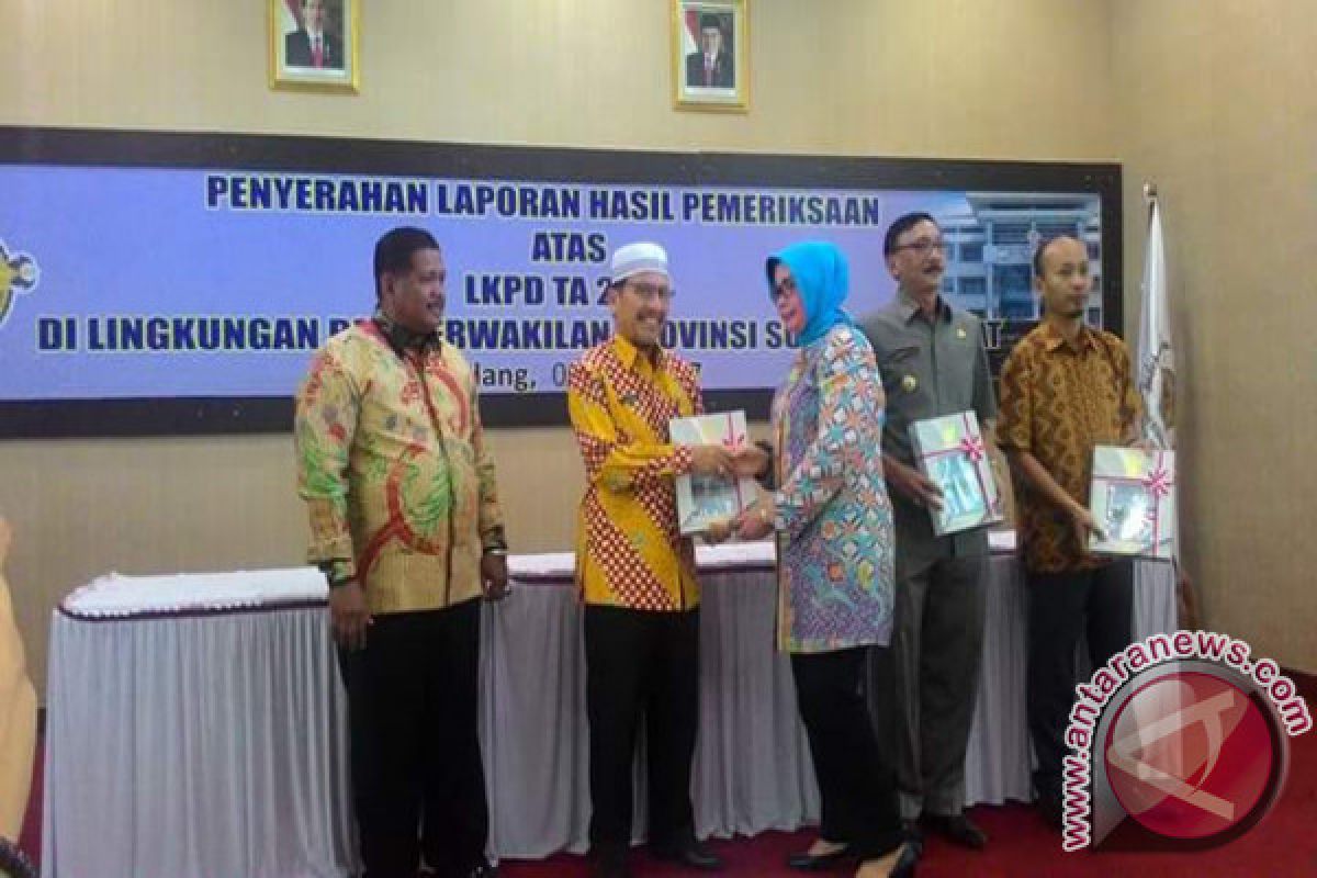 Pemkab Pasaman Barat Peroleh Opini WTP