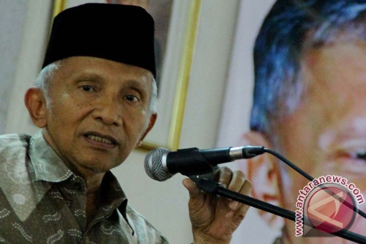 Amien Rais sayangkan KPK tak mintai keterangannya