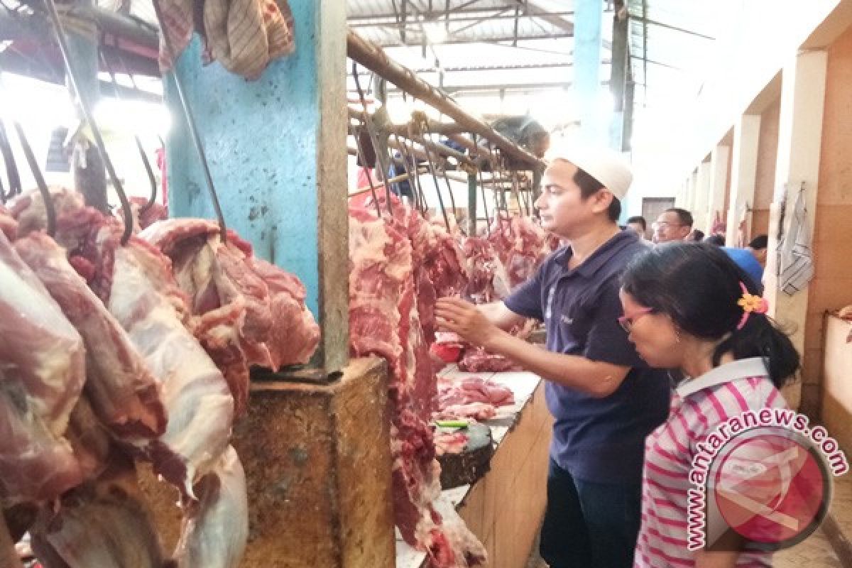 Harga daging sapi Rp120 ribu/kg