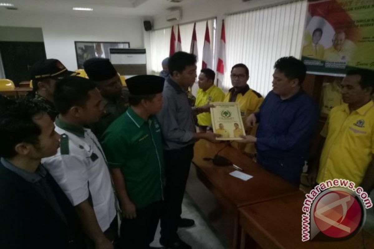 Hernoe ambil formulir Calon Wali Kota Palembang