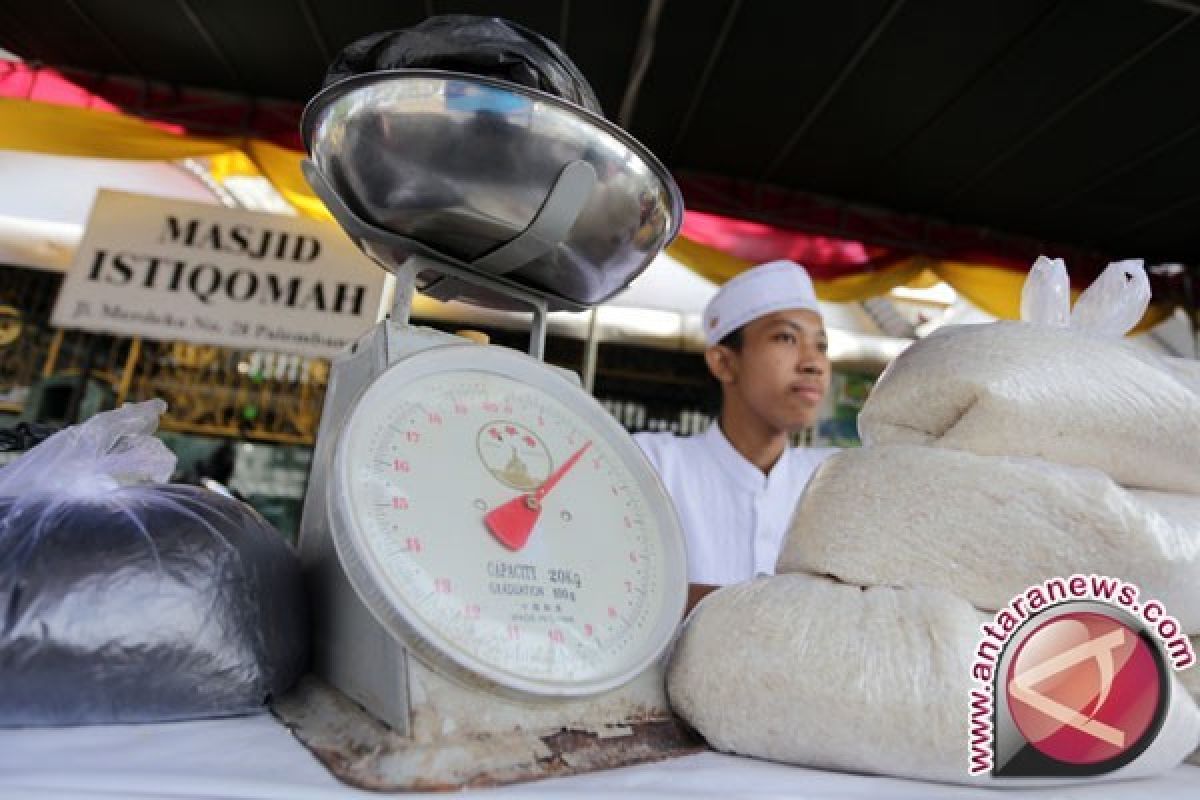 Kendari tetapkan nilai zakat rp31.000/jiwa