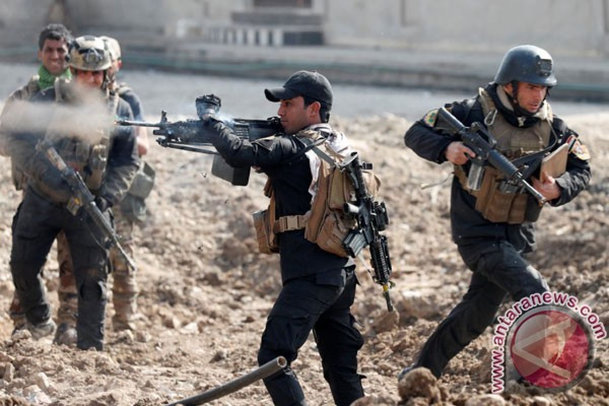 Pasukan Irak rebut satu dari empat distrik daerah kantong Mosul