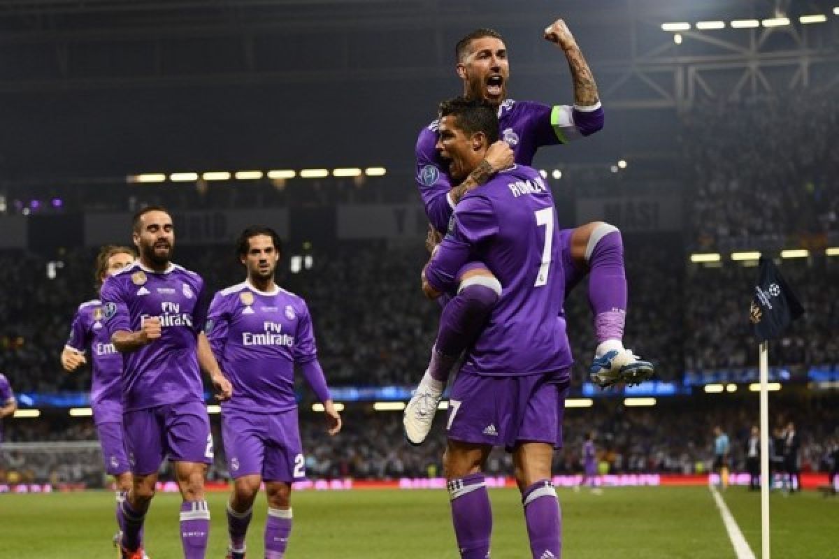 Real Madrid cetak sejarah 500 gol di Liga Champions